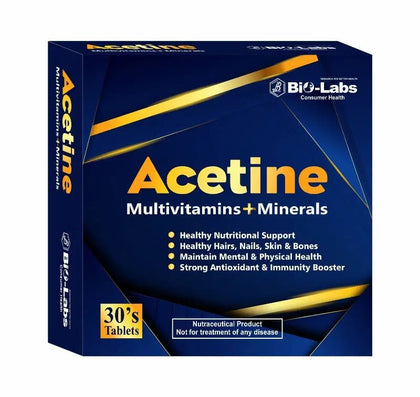Acetine ( Healthy Hairs, Nails, Skin and Bones ) - Bio-Labs Consumer Health
