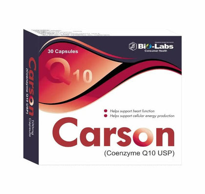Carson (Coenzyme Q10) - Bio-Labs Consumer Health