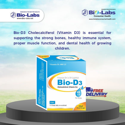 Bio D3 drops - Bio-Labs Consumer Health