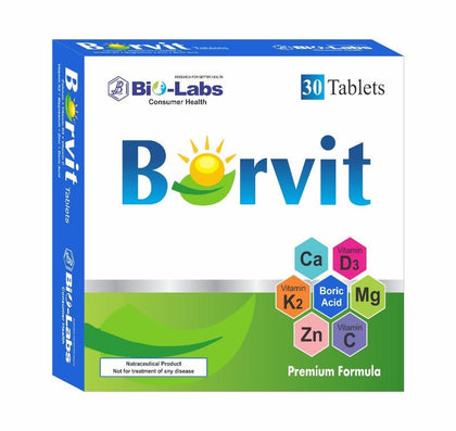 Borvit ( For Stronger Bones and Muscles ) - Bio-Labs Consumer Health