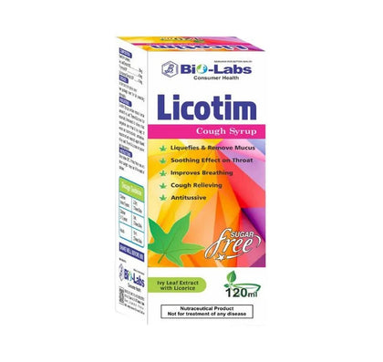 Licotim ( For Cough Relief ) - Bio-Labs Consumer Health